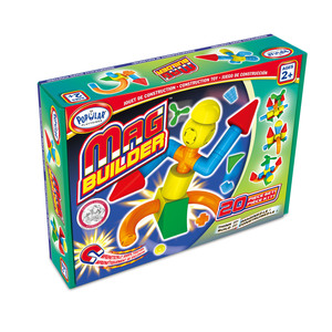 Popular Playthings Mag Builder&#174;, 20 pieces