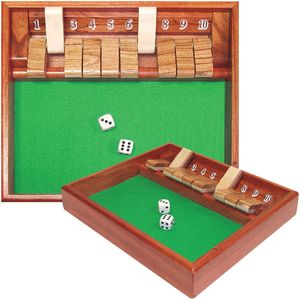 Trademark Shut the Box (1-10) Zero Out Game 1 - 10