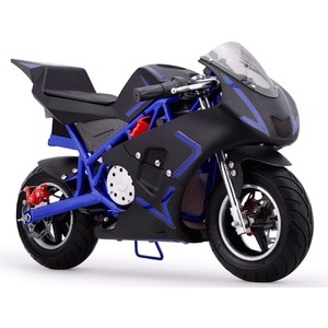 MotoTec  Cali 36v Electric Pocket Bike Blue