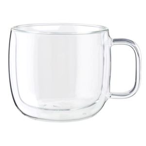 Zwilling 15 oz. Cappuccino Glass Mug (Set of 2)