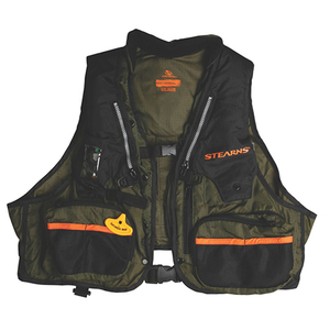 Stearns 33 Grame Manual Fishing Vest Green - Large/XL