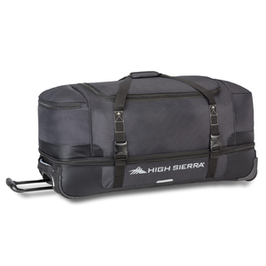 Winslow 34" Wheeled Drop-Bottom Duffel Black/Ash