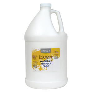 Handy Art Little Masters™ Washable Paint, White, Gallon