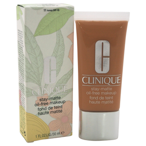 Clinique Stay-Matte Oil-Free Makeup - # 11 Honey (MF-G) - Dry Combination To Oily by  for Women - 1 oz Makeup