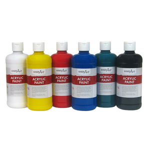 Handy Art Acrylic Paint, 16 oz, Set of 6