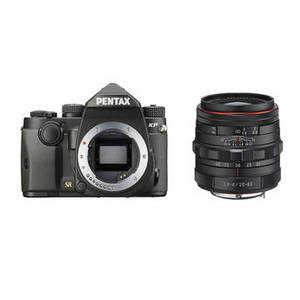 KP DSLR Camera with 20-40mm Lens Kit (Black)