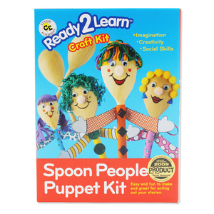 Center Enterprises Ready2Learn™ Spoon People Puppet Kit, Set of 2 Kits