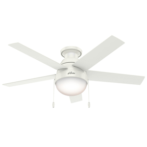Anslee 46" Low Profile Ceiling Fan Premier Bronze