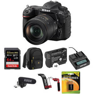 D500 DSLR Camera with 16-80mm Lens Video Kit