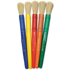 Creativity Street Colossal Brushes Assorted Colors - 5 Per Pk, 12 Packs