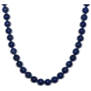 Lita Sterling Silver Lapis Necklace, 24"