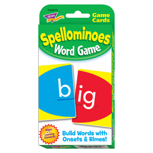Trend Spellominoes&#174; Challenge Cards&#174;, Set of 12