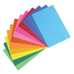 Hygloss Ed Prod Mighty Bright&#8482; Placemats - 24 per pack, 3 packs total