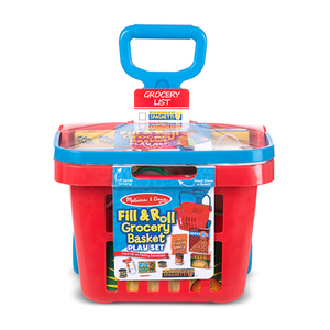 Rolling Grocery Basket Ages 3+ Years