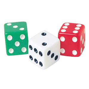 Learning Resources Dot Dice, 36 per Set, 3 Sets