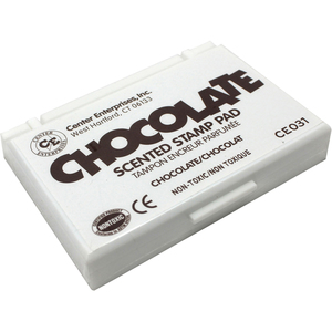 Center Enterprises Scented Stamp Pad, Chocolate/Brown, Set of 6