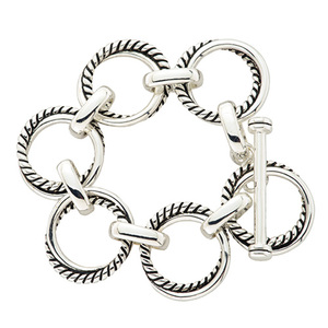 Twisted Link Bracelet