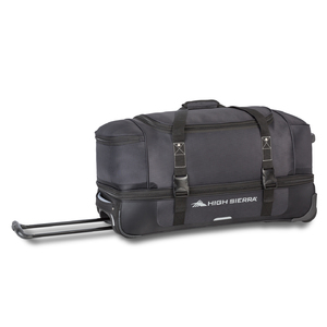 Winslow 28" Wheeled Drop-Bottom Duffel Black/Ash