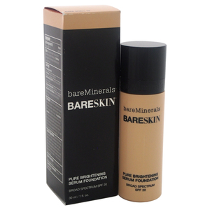 bareMinerals BareSkin Pure Brightening Serum Foundation SPF 20 All Skin Types - Bare Shell 02 by  for Women - 1 oz Foundation
