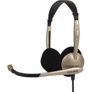 CS100 USB Over-The-Head Headset With Noise Reduction Microphone