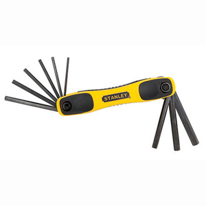 9 Piece SAE Folding Hex Set