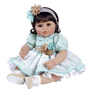 Adora Dolls Toddler Cuddly & Weighted 20&quot; Play Doll- Honey Bunch with  Dark Brown Hair & Brown Eyes Ages 6+