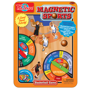 TS Shure Basketball Magnetic Sports Game Tin