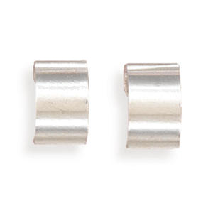 Sterling Silver Polished Earrings Cuff Adjustable Ear Cuffs Measure 7mm Wide