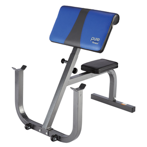 Pure Fitness Preacher Curl Weight Bench