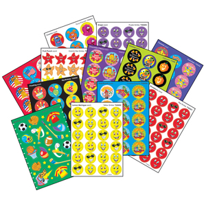 Trend Super Assortment Sticker Pack, 6 Packs