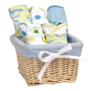 Trend Lab 7 Piece Gift Set  Dr. Seuss&#8482; Blue Oh, The Places You'Ll Go!