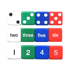 Koplow Games Number Dice Set, 12/Pack, 6 Packs
