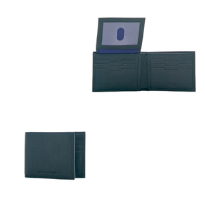 Pebble Billfold with Train Pass