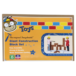 Smart Monkey Toys Imagibricks&#153; Giant Building Construction Blocks 24/Set