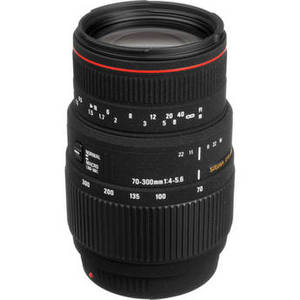 70-300mm f/4-5.6 APO DG Macro Lens for Sony and Minolta