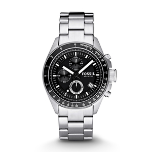 Mens Decker Chronograph Stainless Steel Watch