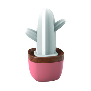 Coastal Cactus Porcelain Aroma Diffuser Terra Cotta