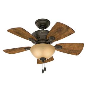 Classic Watson 34" Ceiling Fan New Bronze Finish