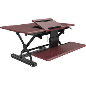 36" Sit-Stand Riser (Mahogany)