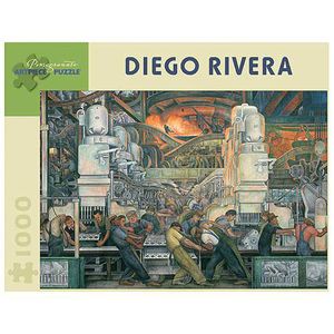 Pomegranate Communications, Inc. Diego Rivera Detroit Industry Puzzle: 1000 Pcs