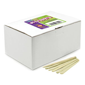 Pacon Regular Wooden Craft Sticks, Bundle Of 3