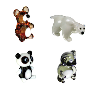 Brainstorm Products Looking Glass Miniature Bear 4 Pack