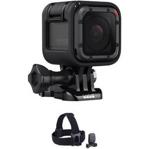 HERO5 Session with Head Strap + QuickClip Kit