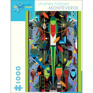Pomegranate Communications, Inc. Charley Harper - Monteverde Puzzle: 1000 Pcs