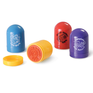 Eductional Insights EZ Stampers Self-Inking Teacher Stamp Set, 2 Sets