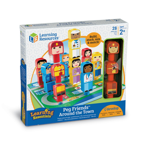 Learning Resources Learning Essentials - Peg Friends Around the Town