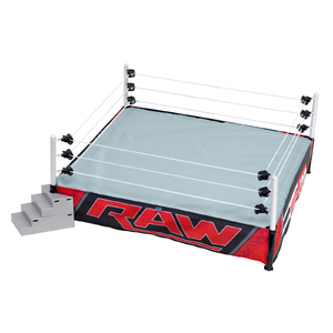 WWE Ring Skirt (Raw - 2014 w/  website) Ringside Exclusive -  Toy Wrestling Action Figure Playset Accessory