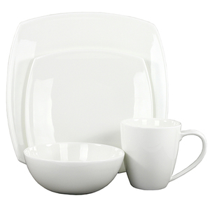 Moda 16pc Porcelain Dinnerware Set