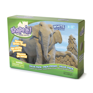 Relevant Play Shape It White 5 Lb Box