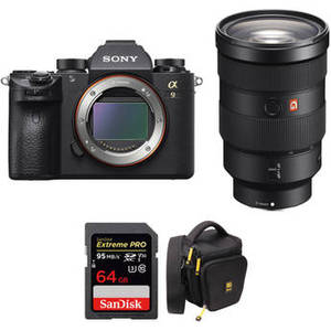 Alpha a9 Mirrorless Camera with 24-70mm Lens and Accessories Kit